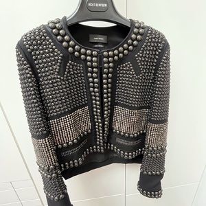 Isabel Marant Jayna Grommet jacket
